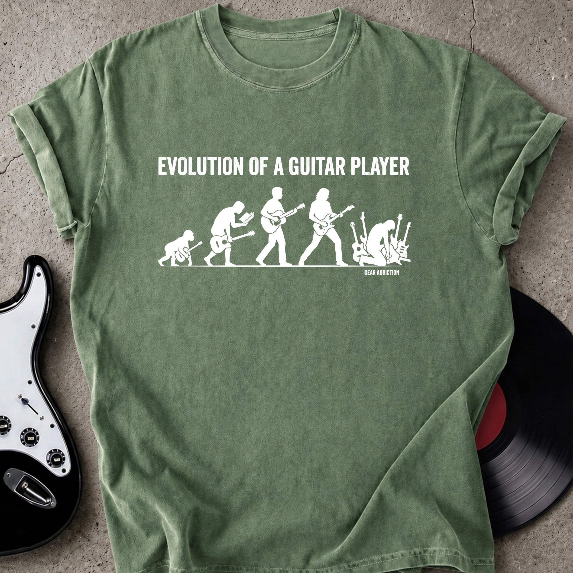 Evolution Guitar T-shirt