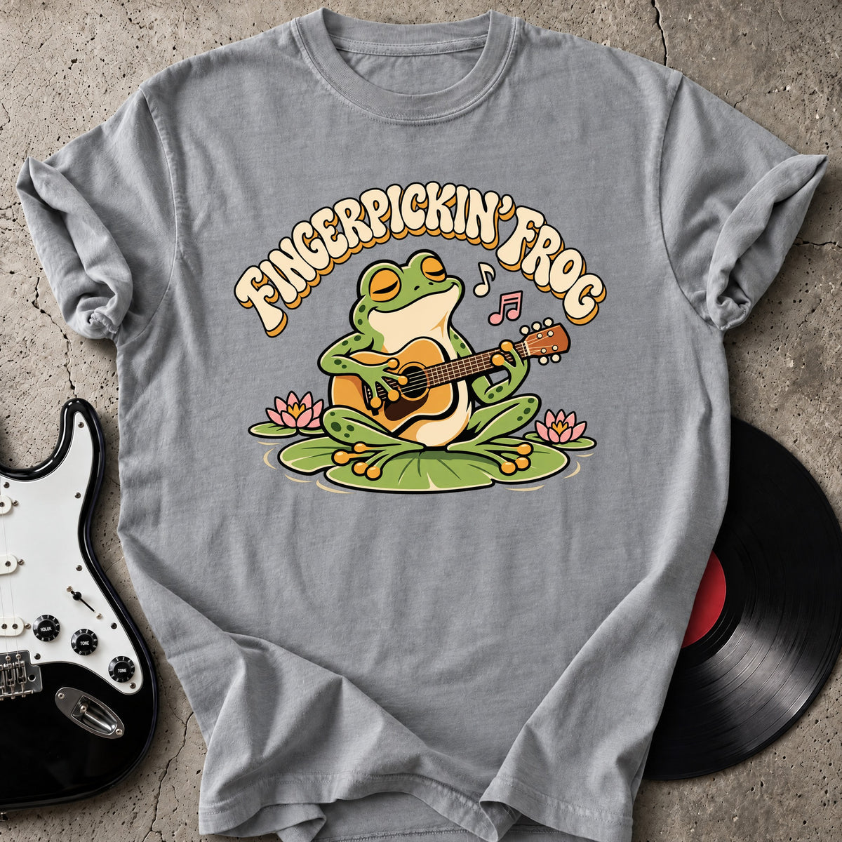 Fingerpickin' Frog T-Shirt