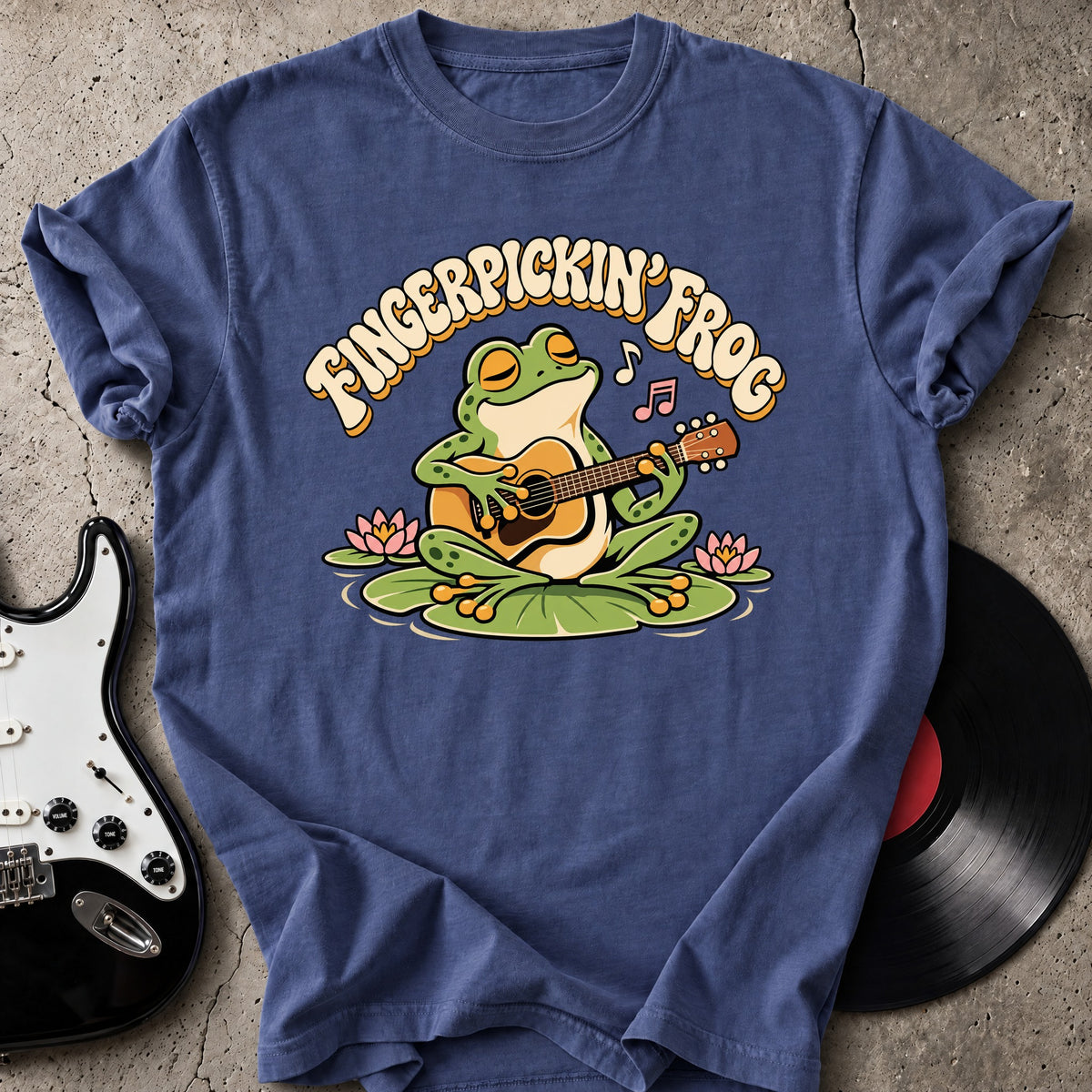 Fingerpickin' Frog T-Shirt
