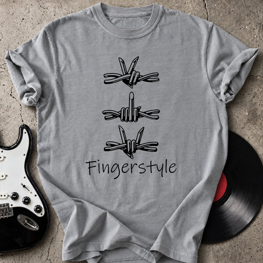 Fingerstyle Barbed Wire T-Shirt