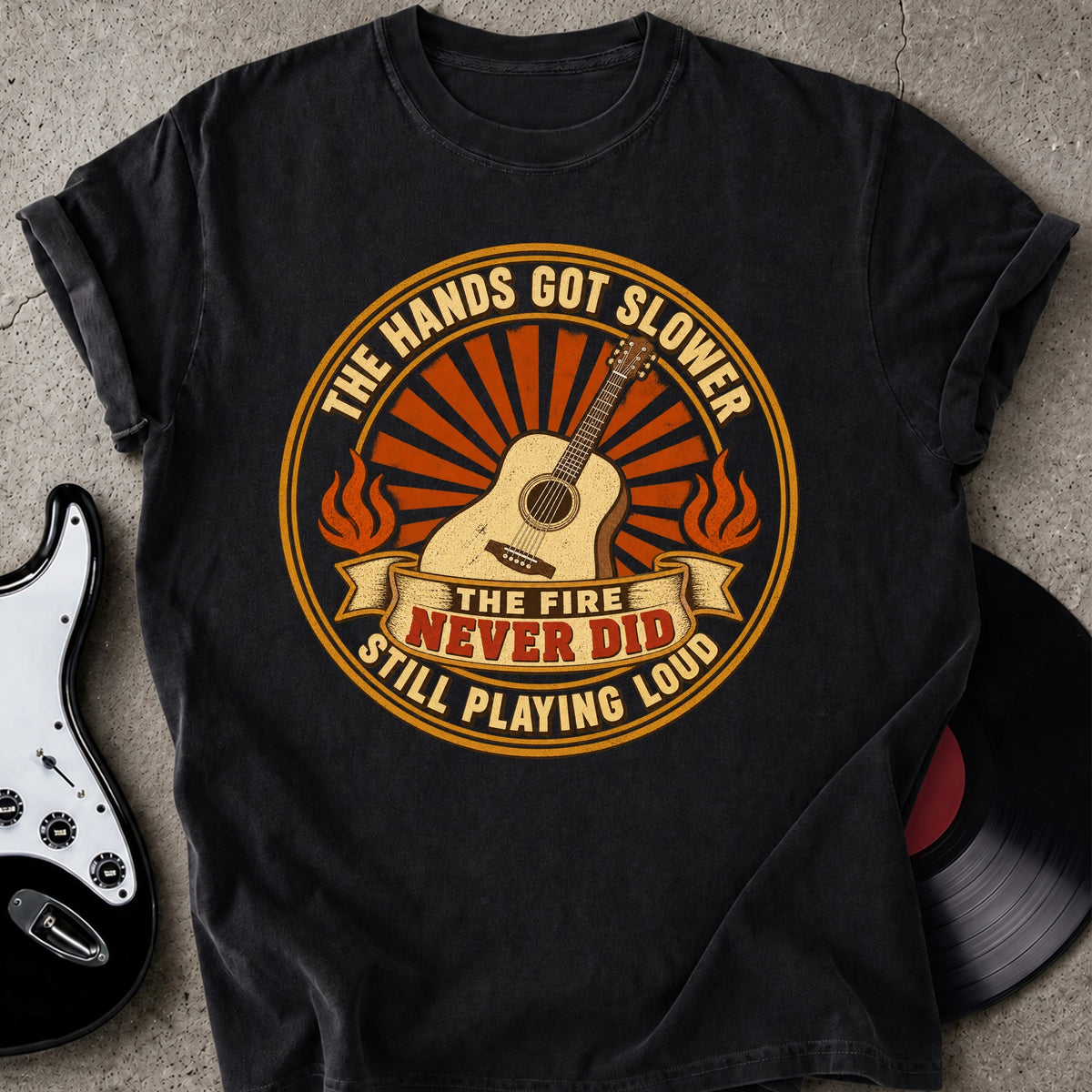 Fire Never Did T-shirt