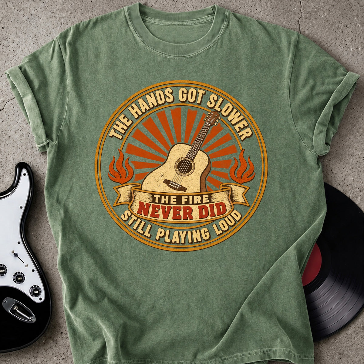 Fire Never Did T-shirt