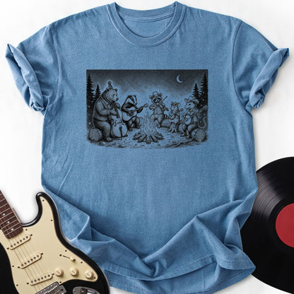 Fire and Guitar T-Shirt