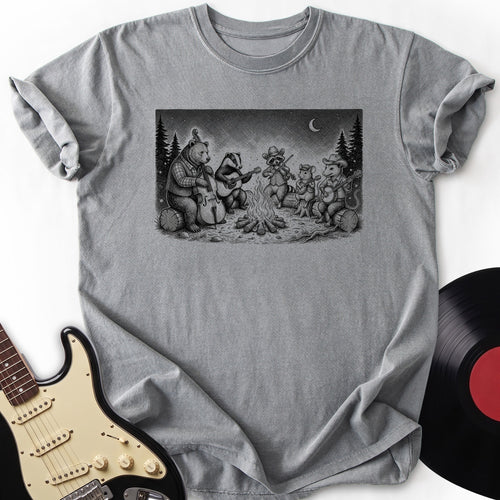Fire and Guitar T-Shirt
