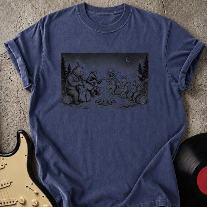 Fire and Guitar T-shirt