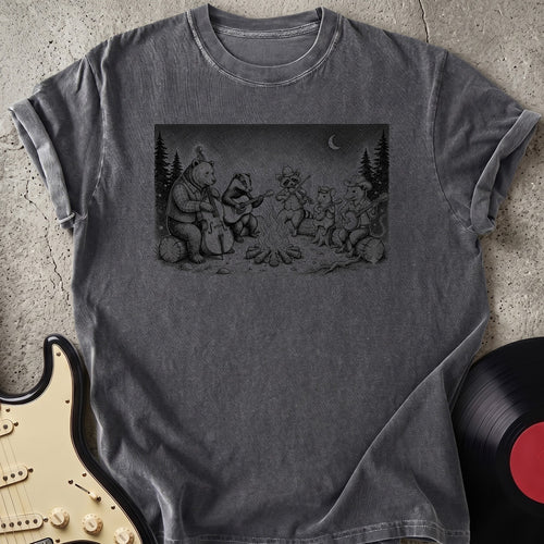 Fire and Guitar T-shirt