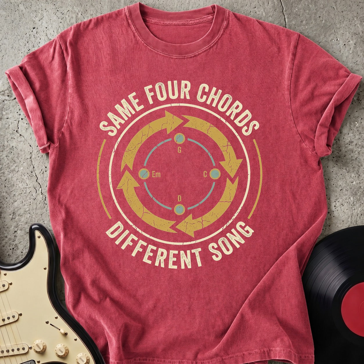 Four Chord Cycle T-shirt