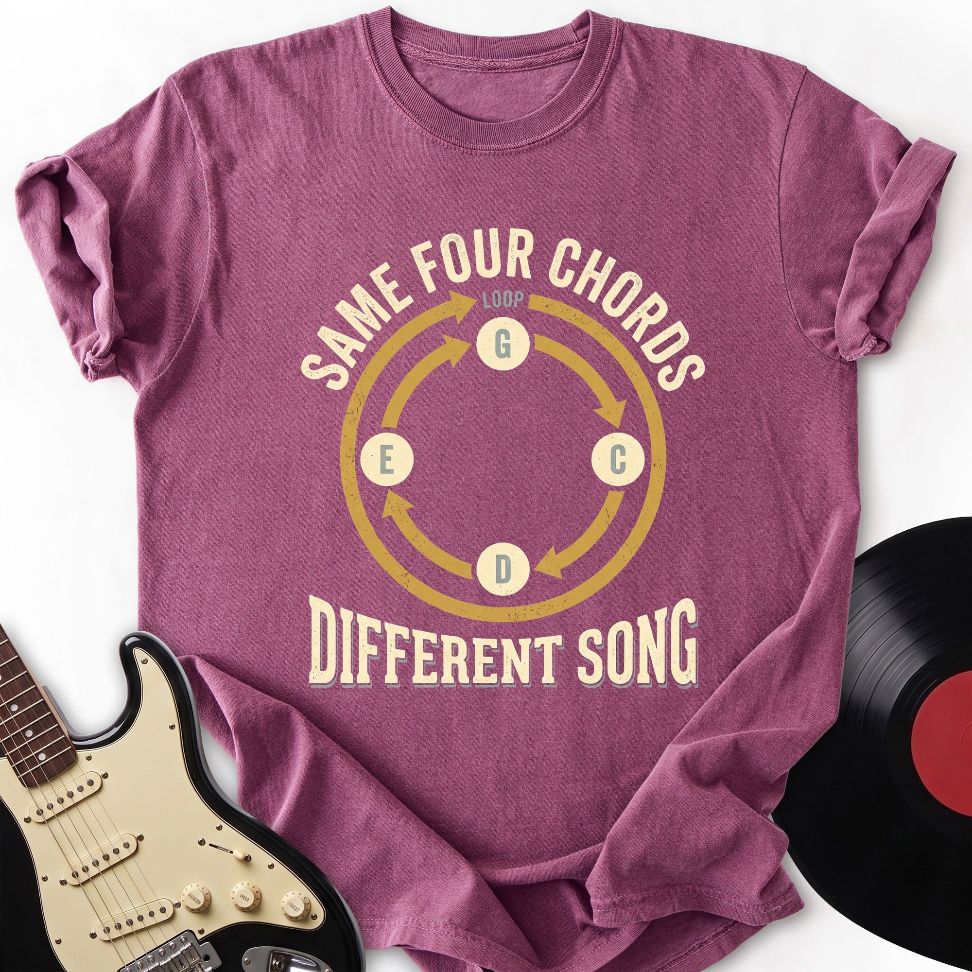 Four Chords Loop T-shirt