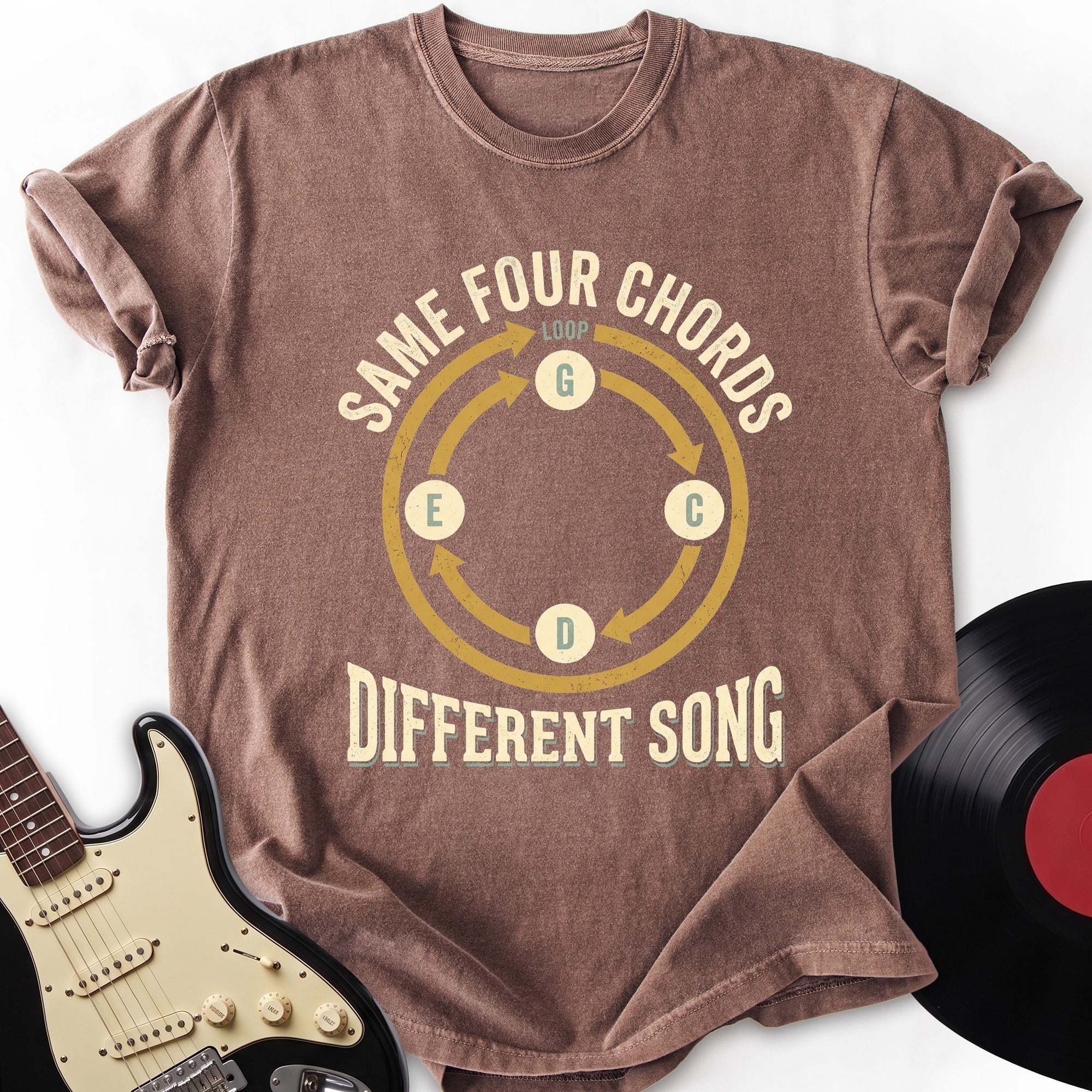 Four Chords Loop T-shirt