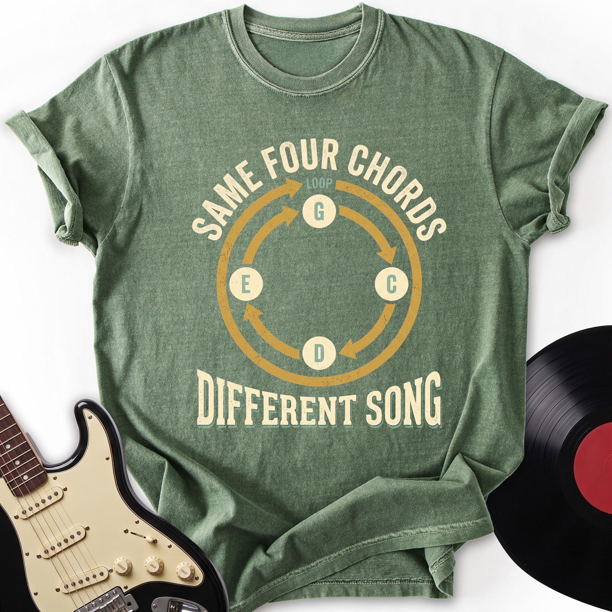Four Chords Loop T-shirt