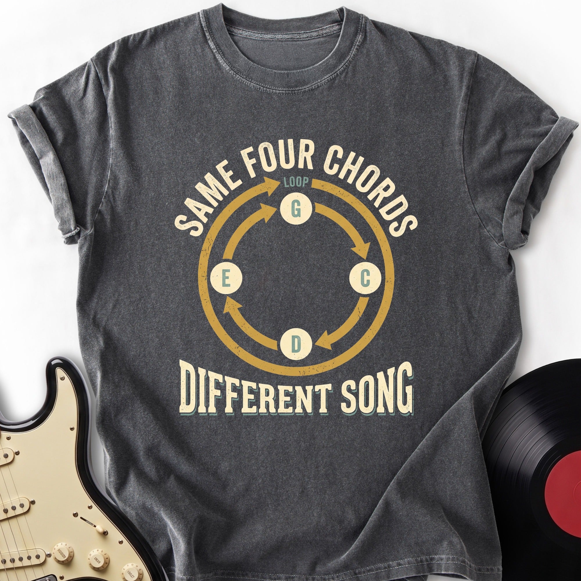 Four Chords Loop T-shirt