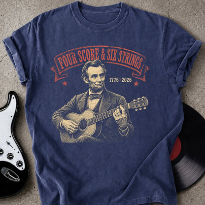 Four Score Strings T-shirt
