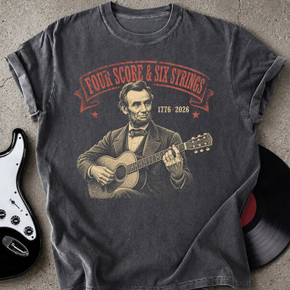 Four Score Strings T-shirt