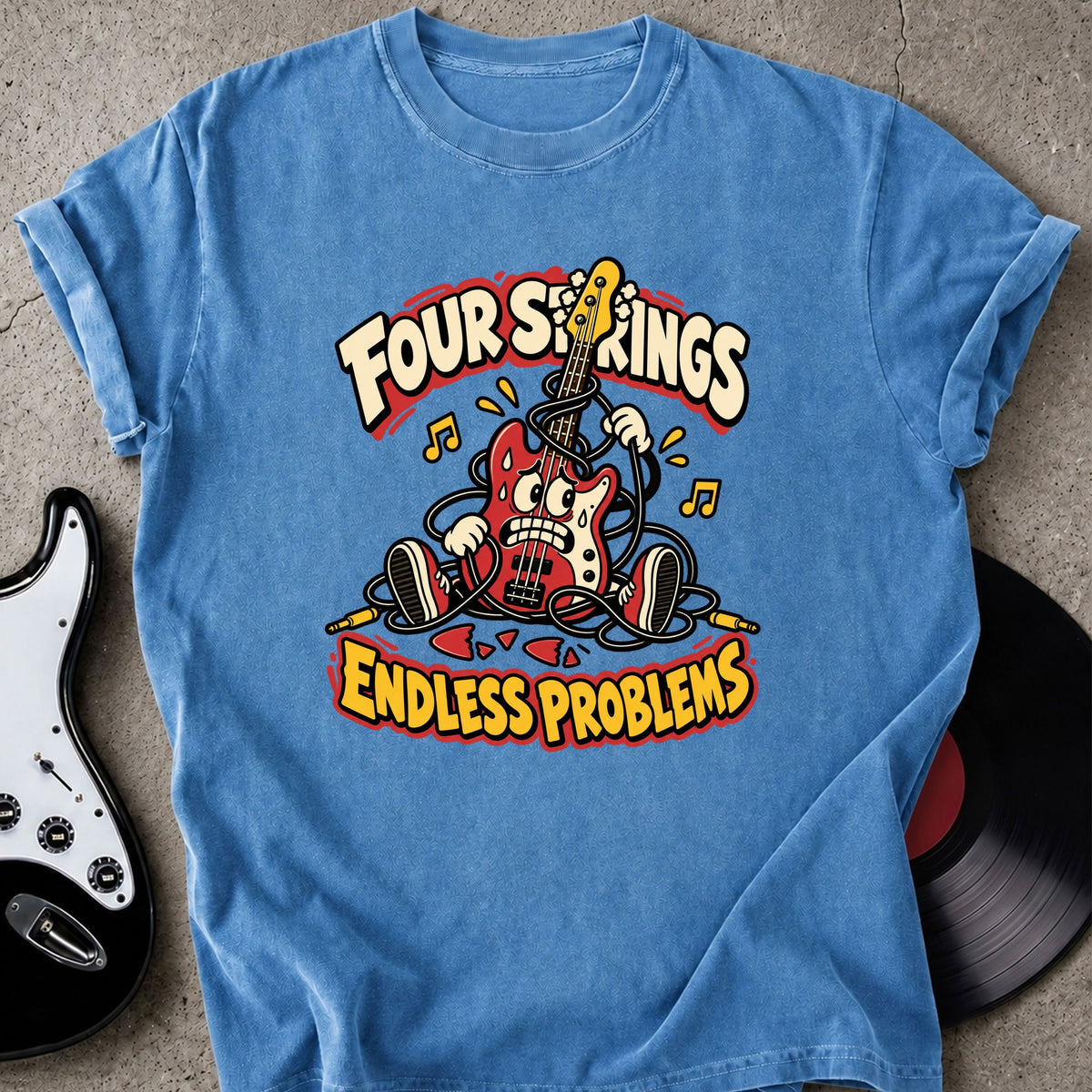 Four String Problems T-Shirt