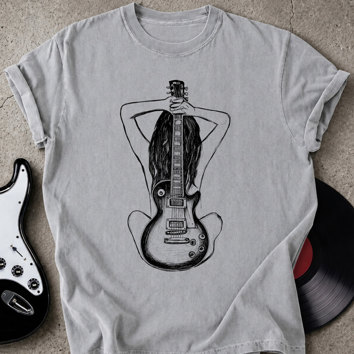 Girl and Guitar T-shirt