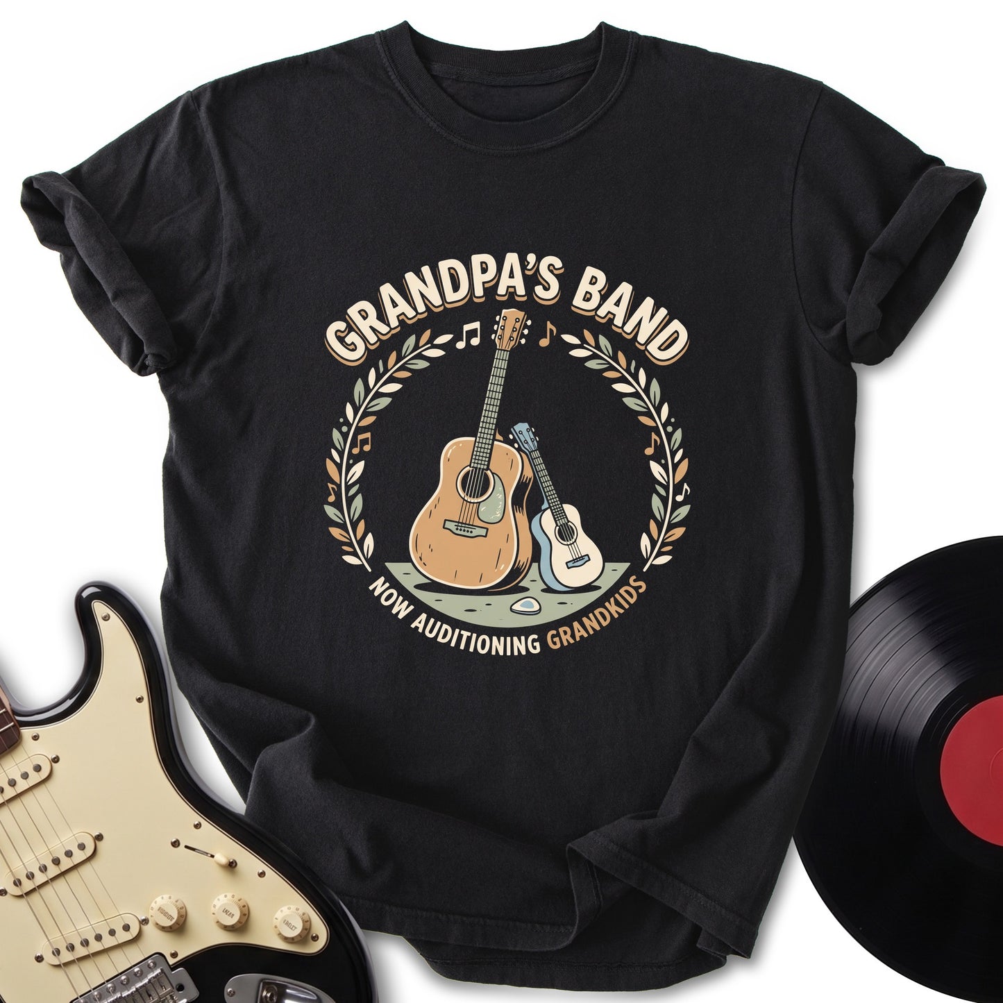 Grandpa's Band T-Shirt