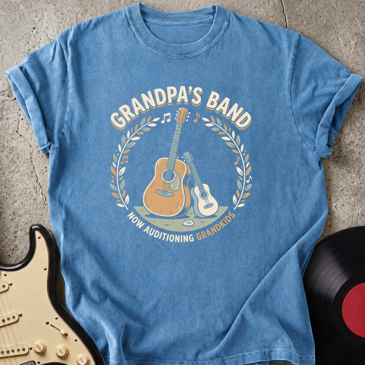 Grandpa Guitar T-shirt