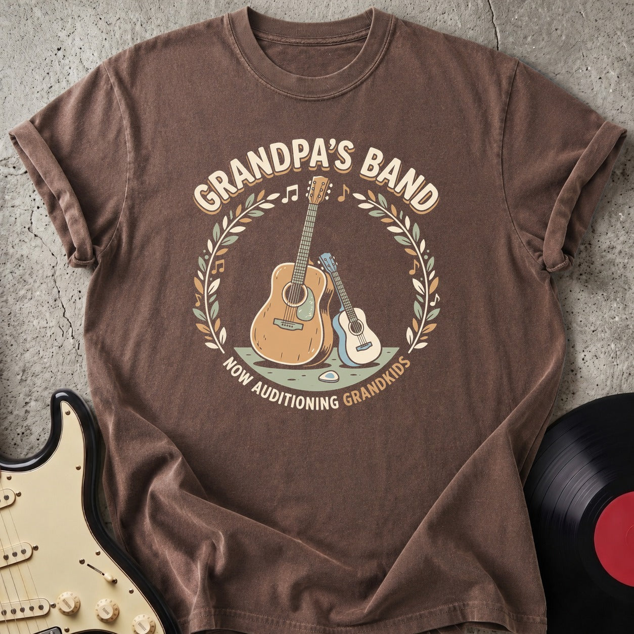 Grandpa Guitar T-shirt