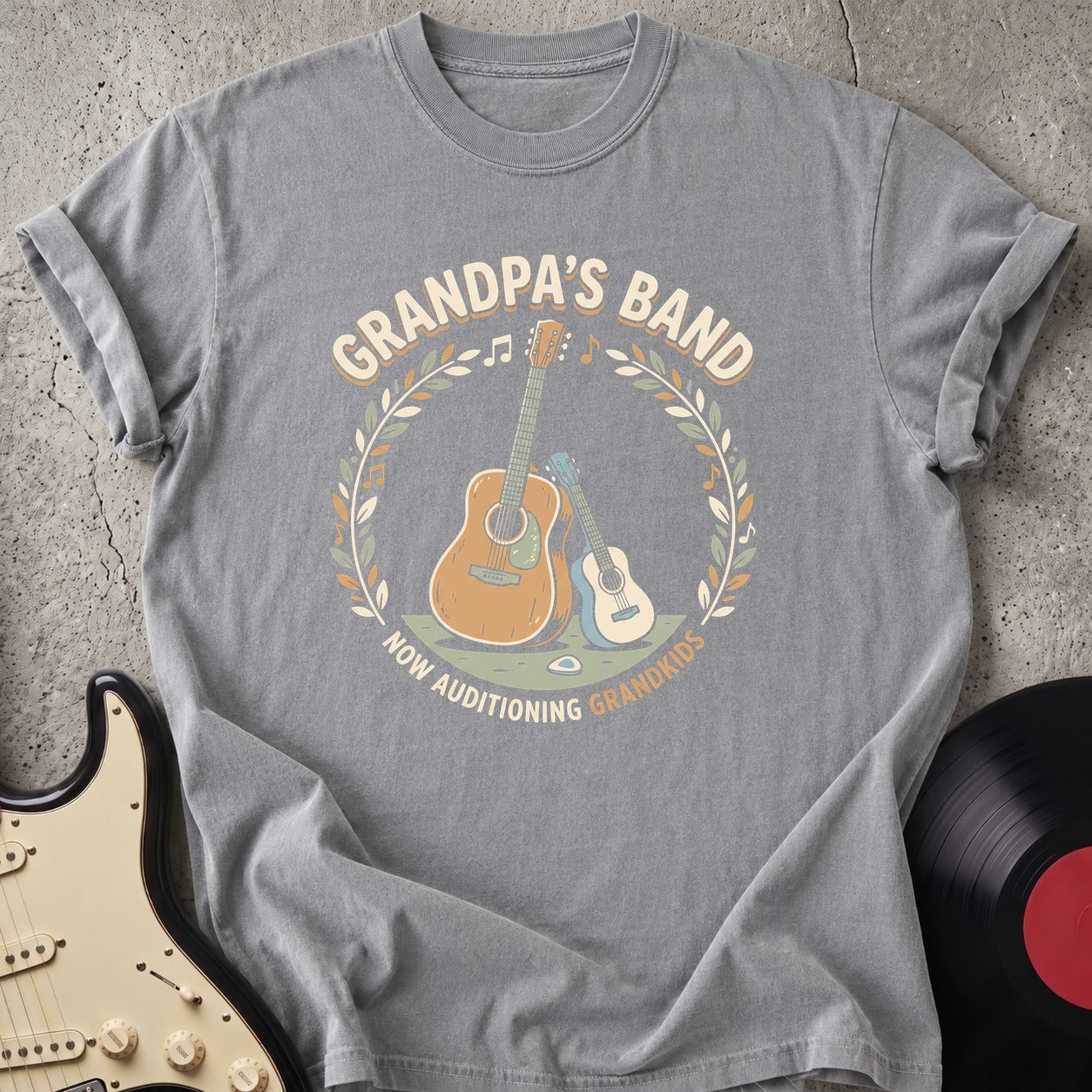 Grandpa Guitar T-shirt