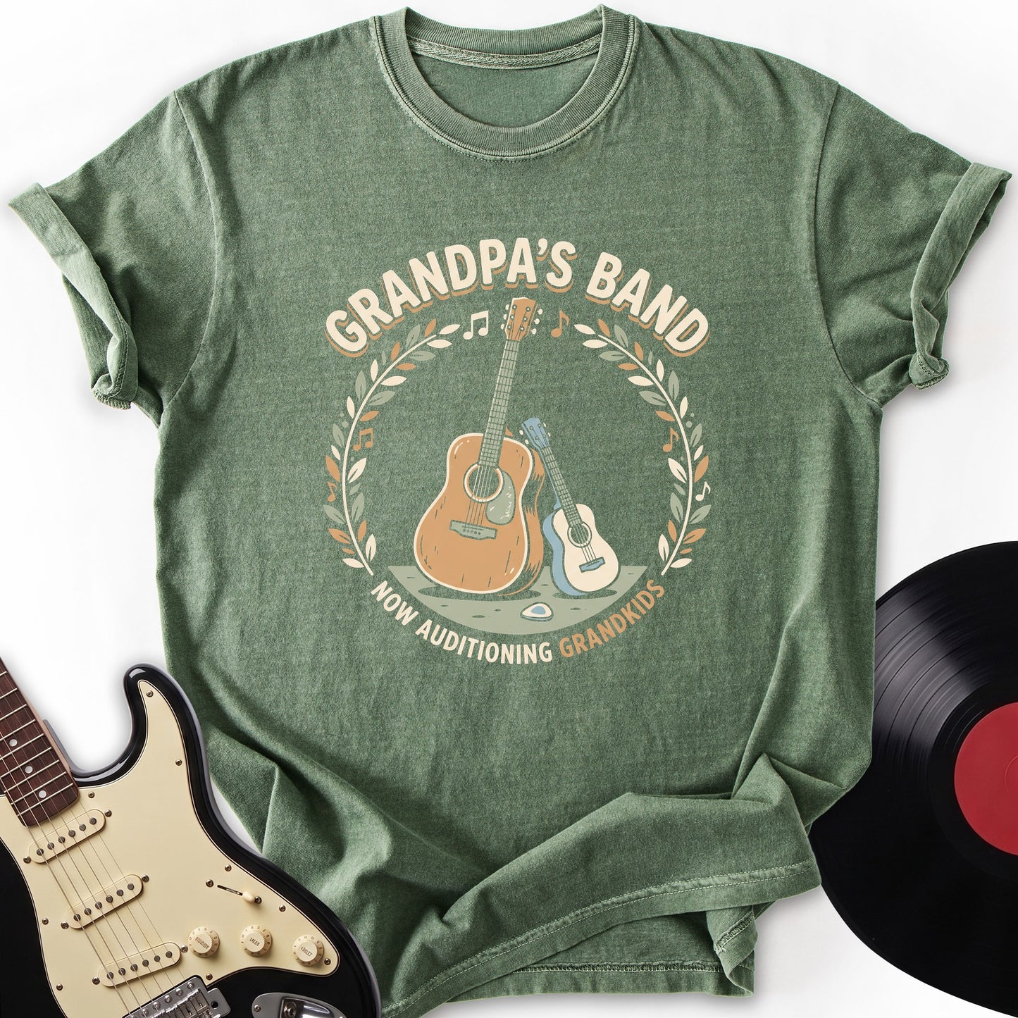Grandpa's Band T-Shirt