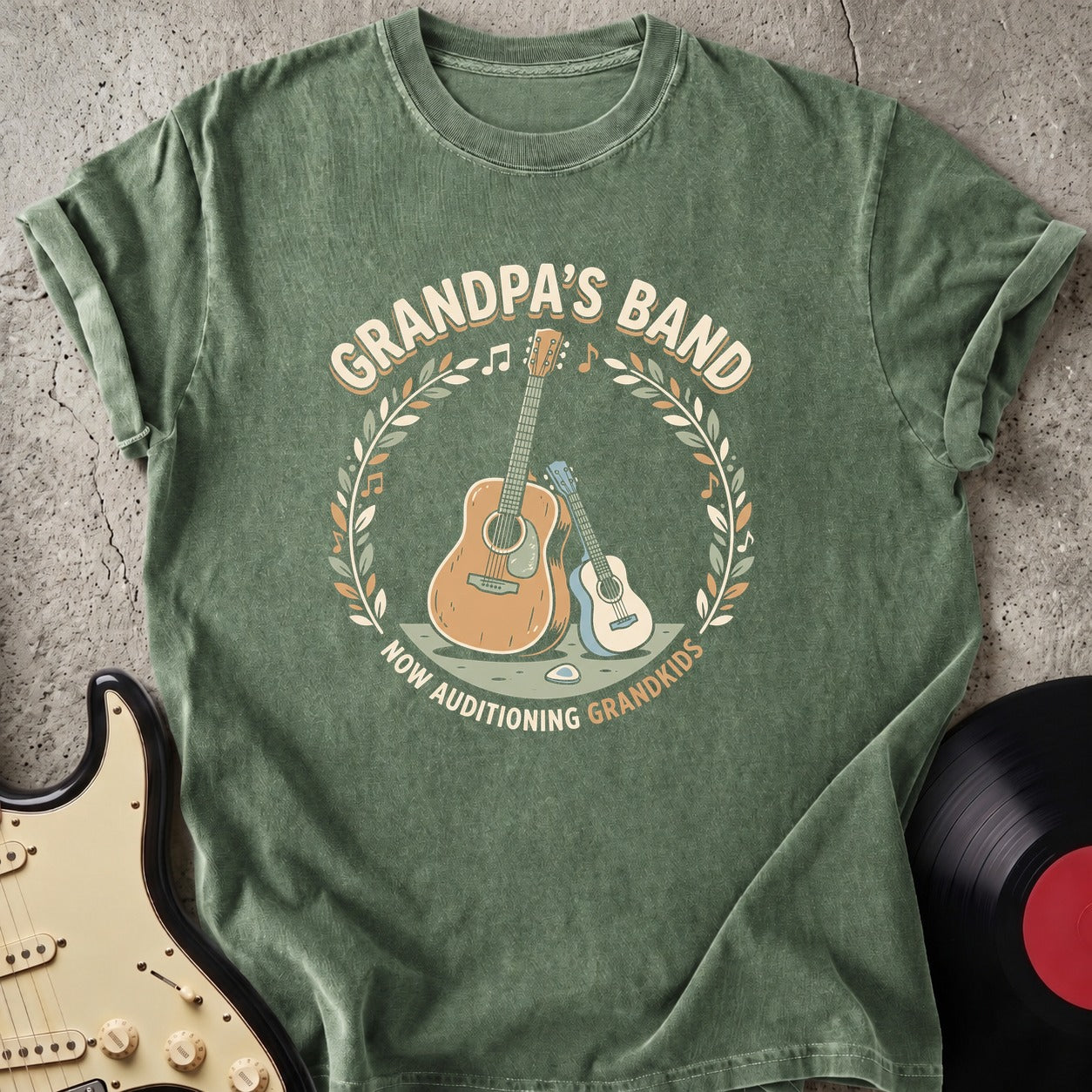 Grandpa Guitar T-shirt