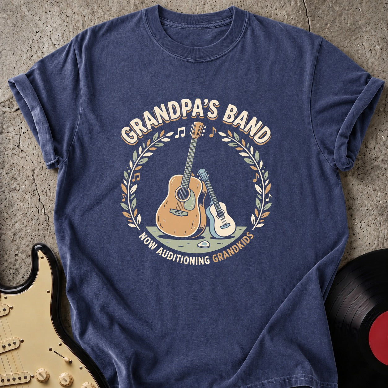 Grandpa Guitar T-shirt