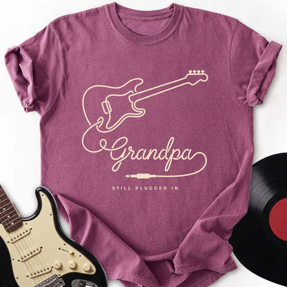 Grandpa Still Plugged in T-Shirt