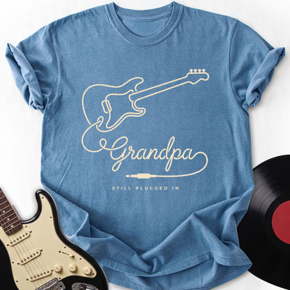 Grandpa Still Plugged in T-Shirt