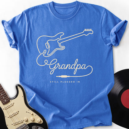 Grandpa Still Plugged in T-Shirt