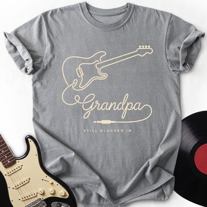Grandpa Still Plugged in T-Shirt