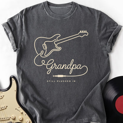Grandpa Still Plugged in T-Shirt