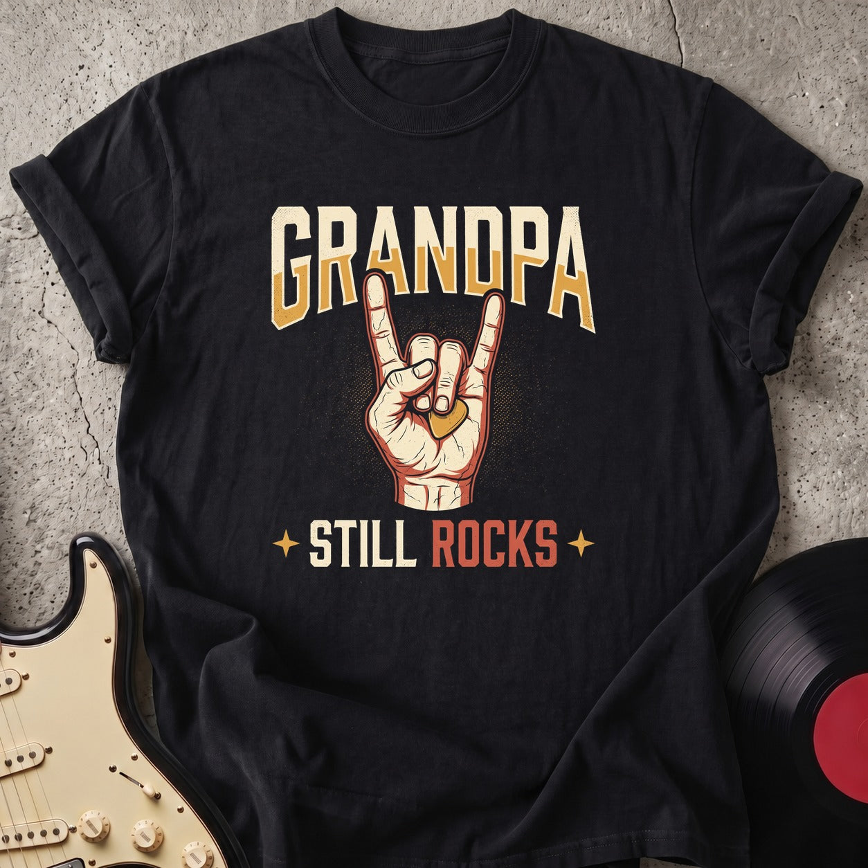 Grandpa Still Rock T-shirt
