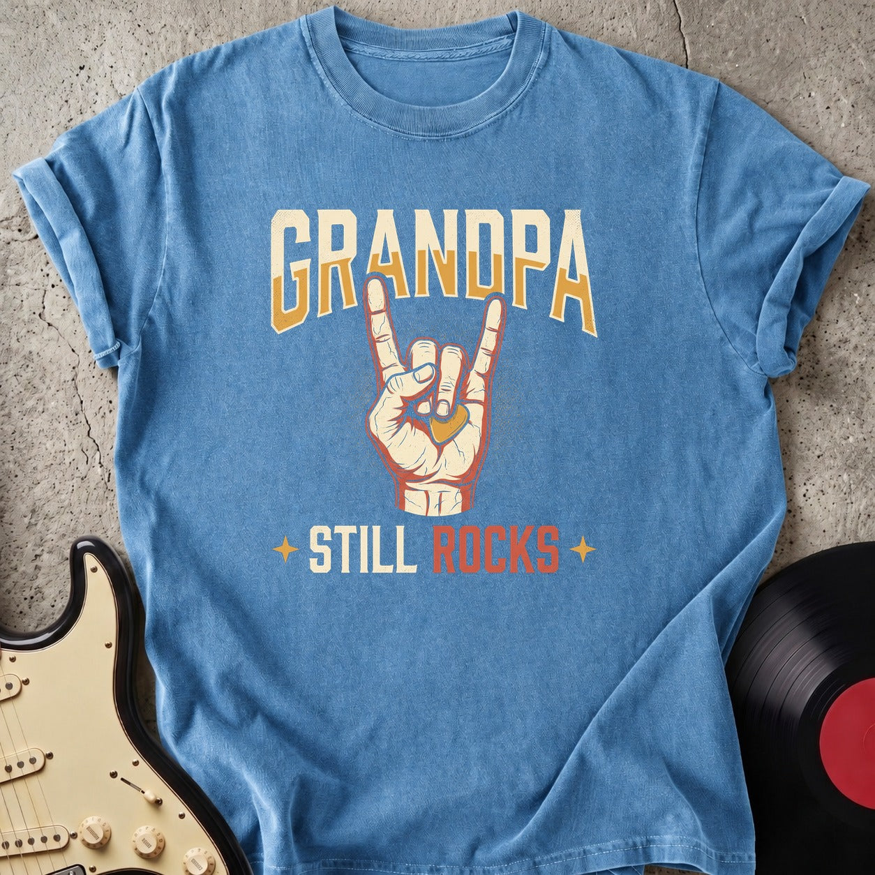Grandpa Still Rock T-shirt
