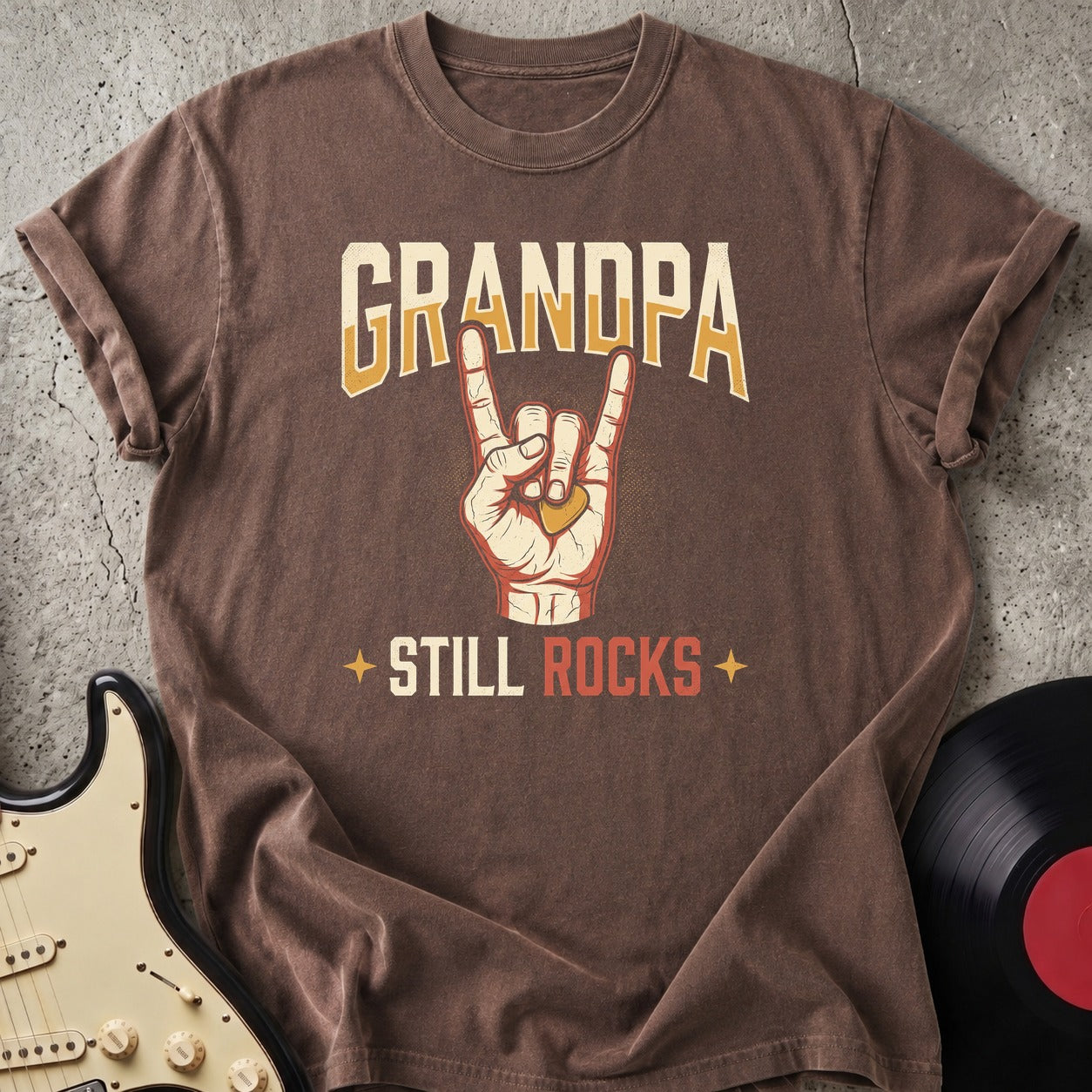 Grandpa Still Rock T-shirt