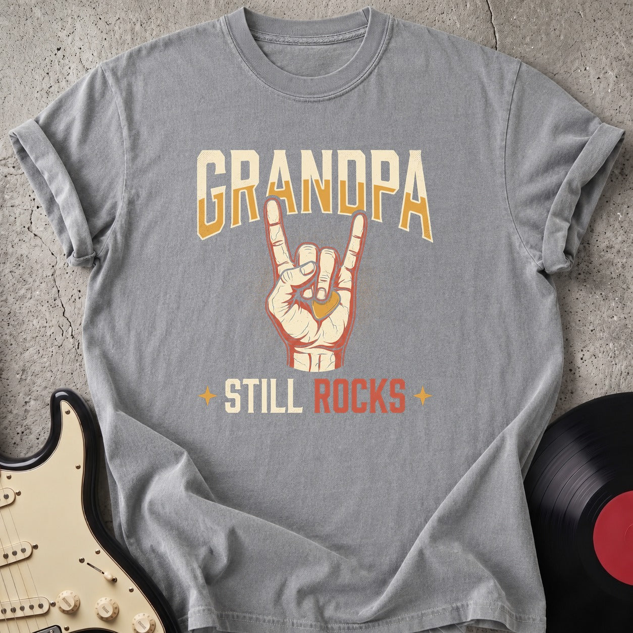 Grandpa Still Rock T-shirt
