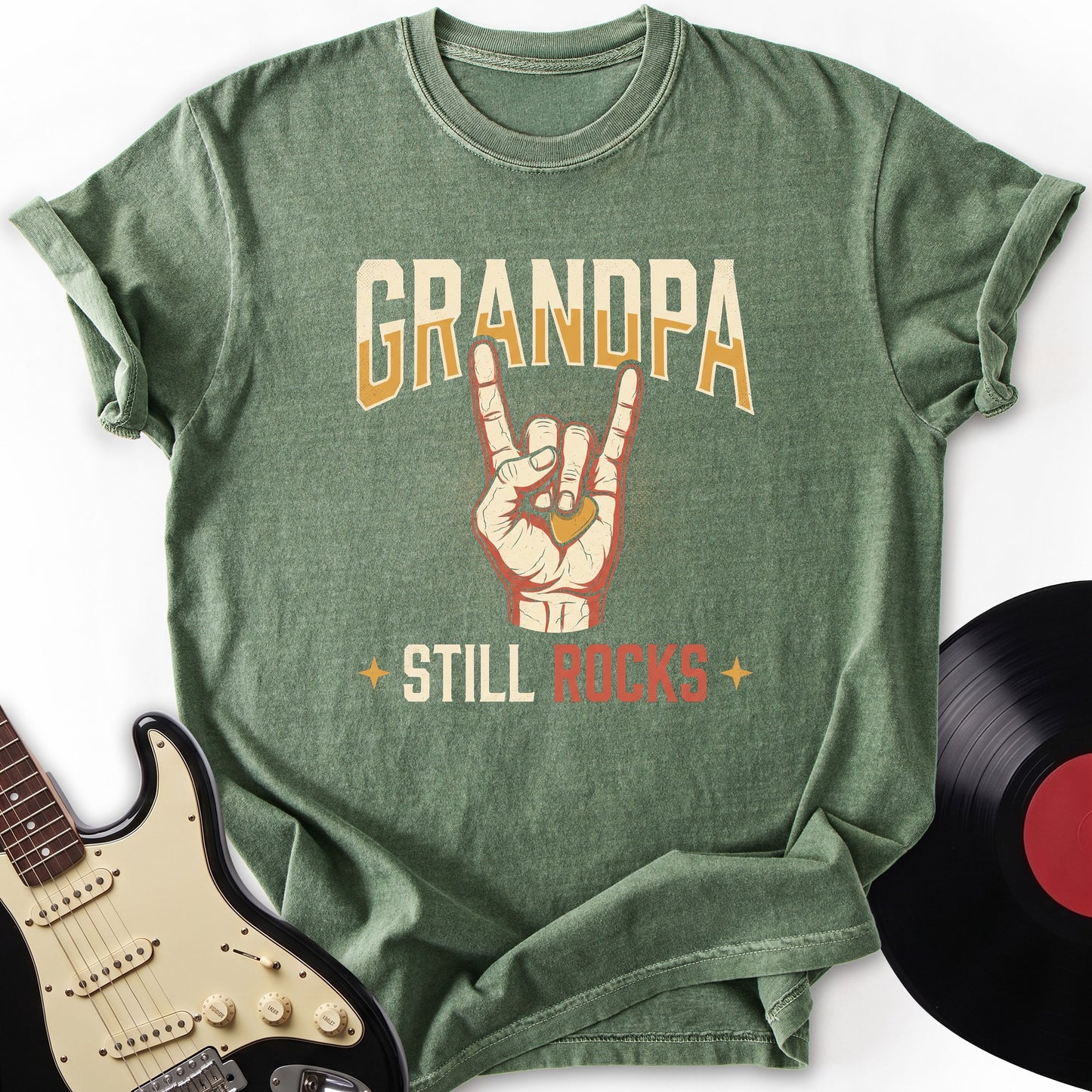 Grandpa Still Rock T-Shirt