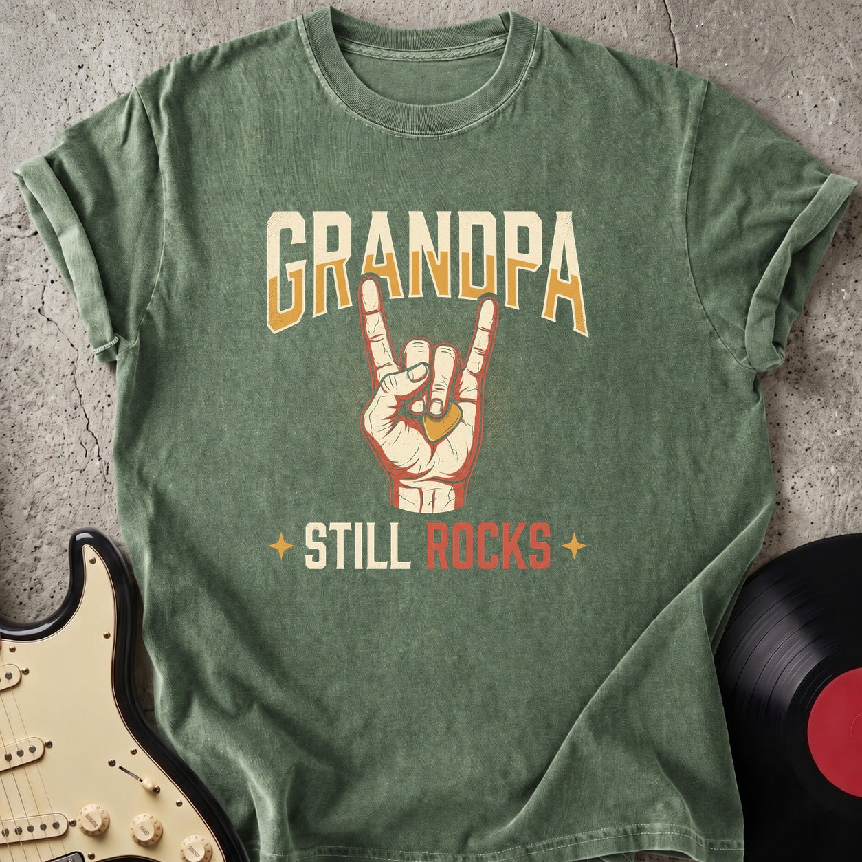 Grandpa Still Rock T-shirt