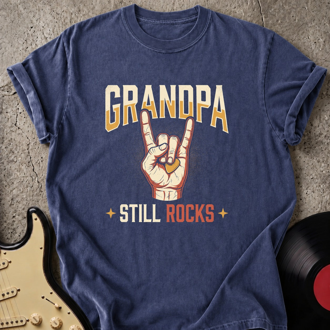 Grandpa Still Rock T-shirt