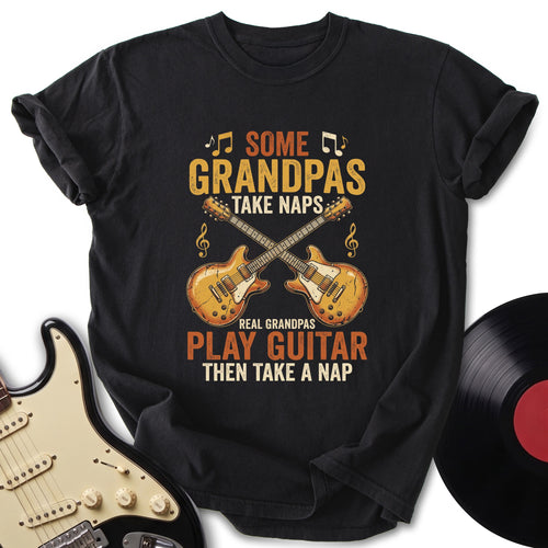 Grandpas Play Guitar T-shirt