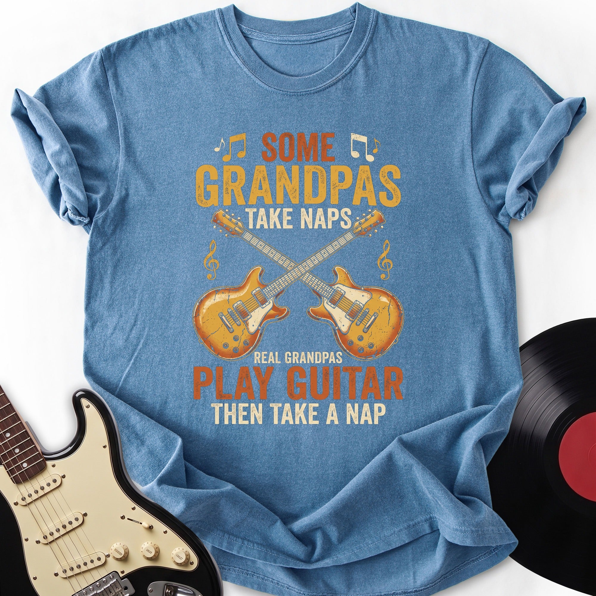 Grandpas Play Guitar T-shirt