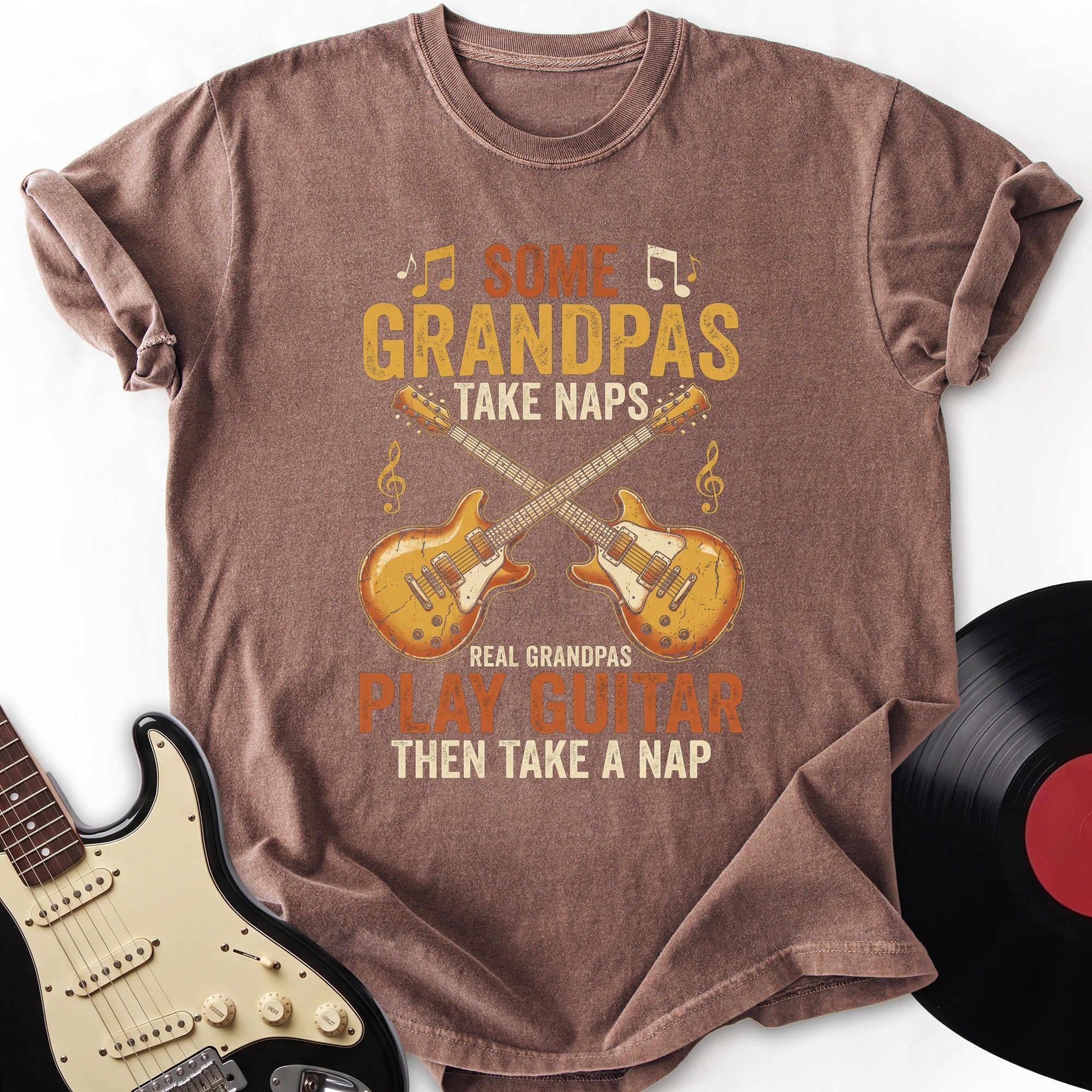 Grandpas Play Guitar T-shirt