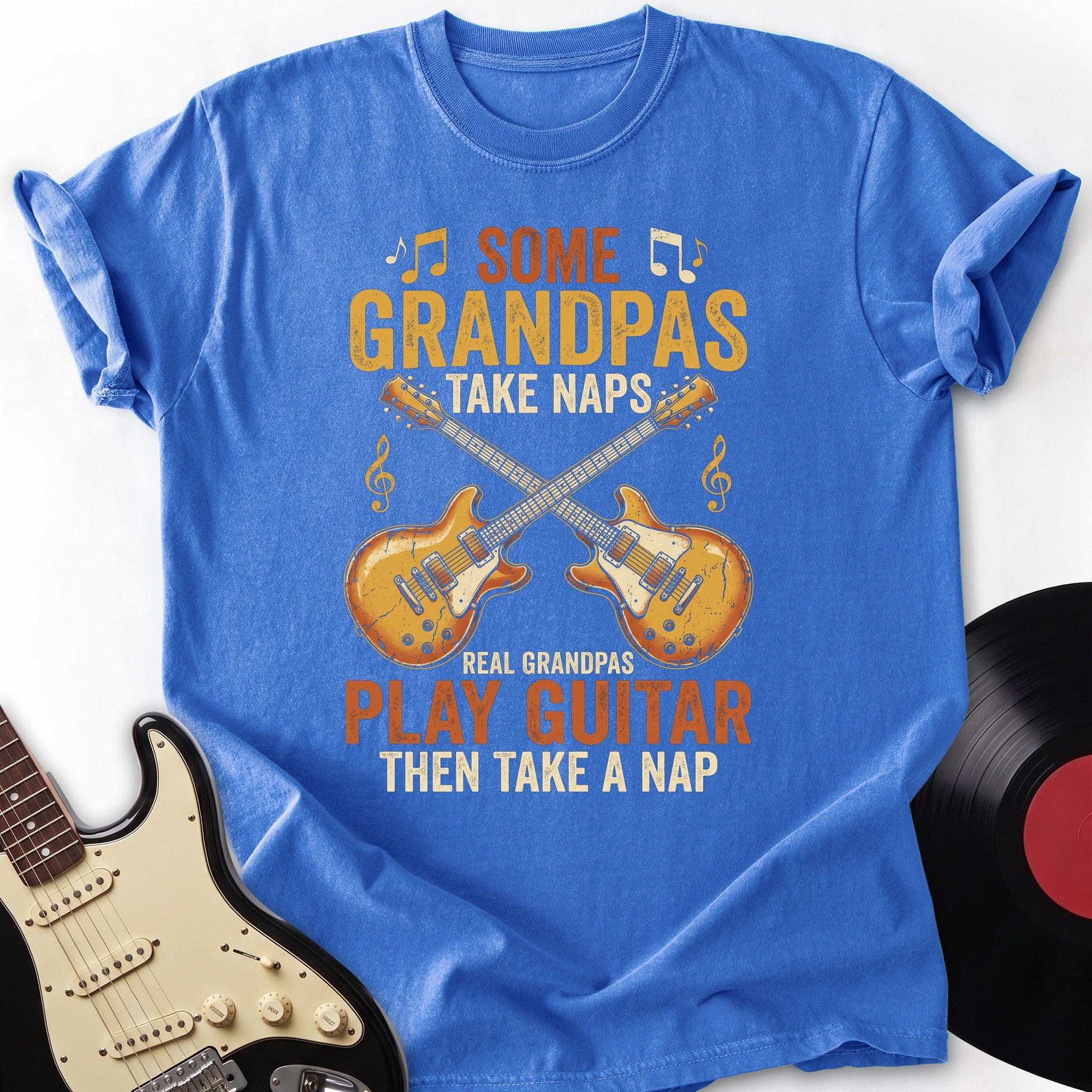 Grandpas Play Guitar T-shirt