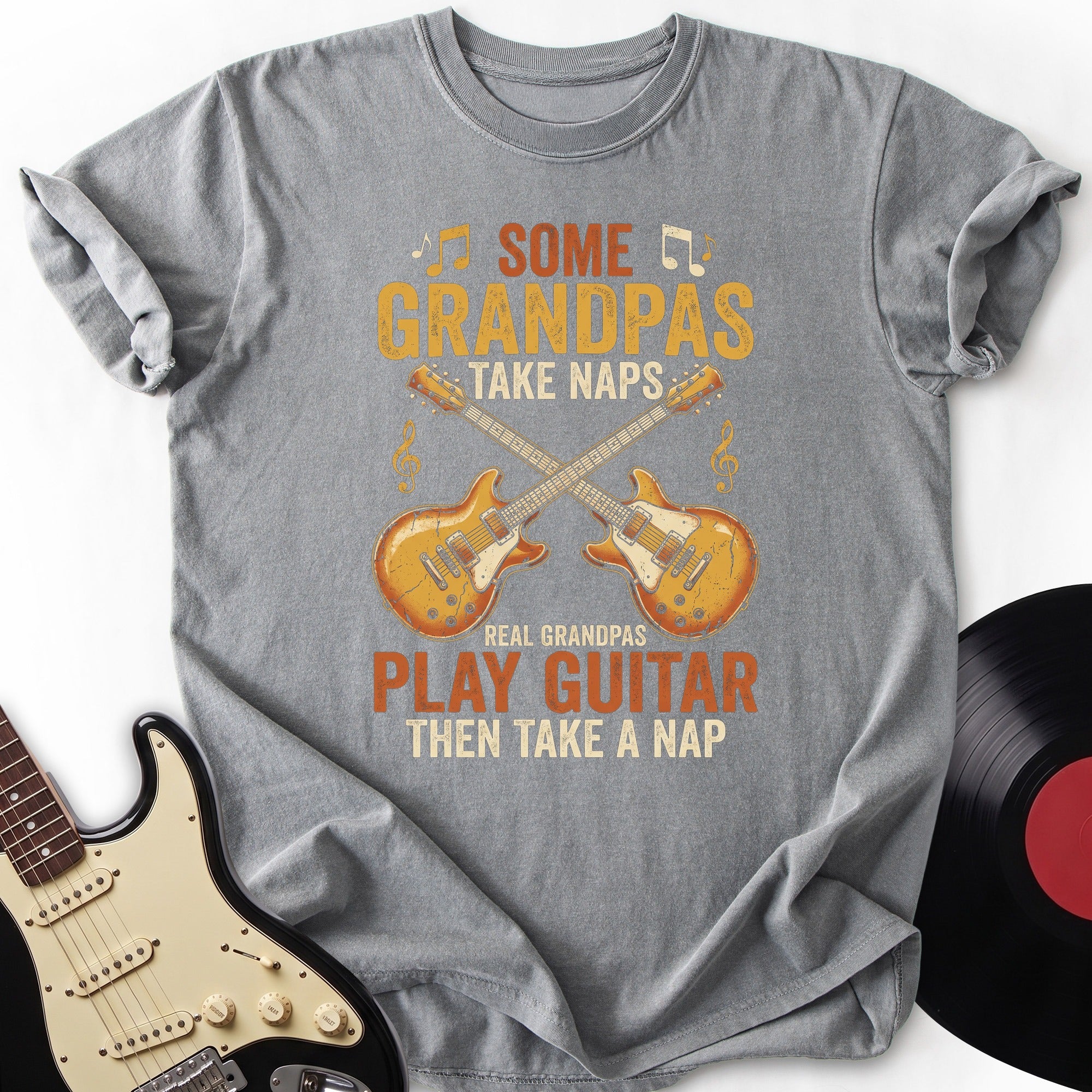 Grandpas Play Guitar T-shirt