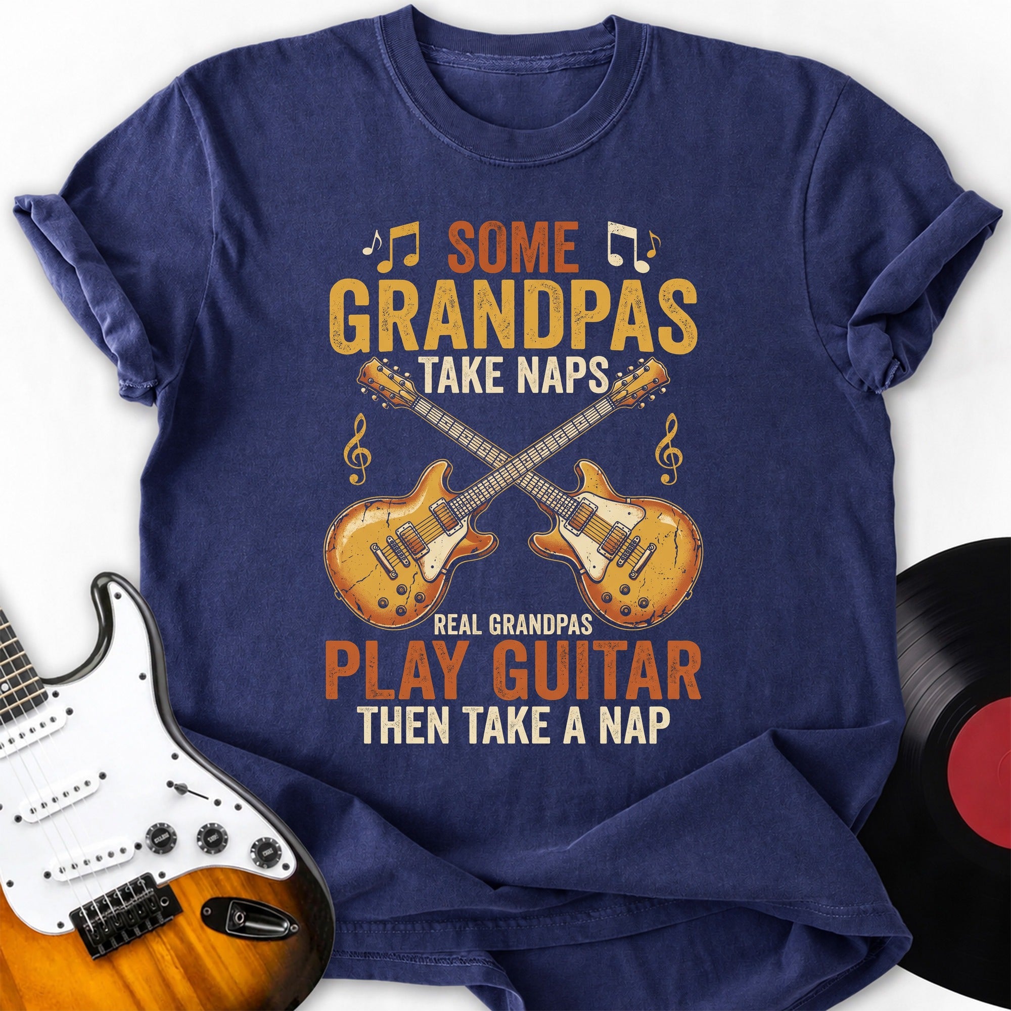 Grandpas Play Guitar T-shirt
