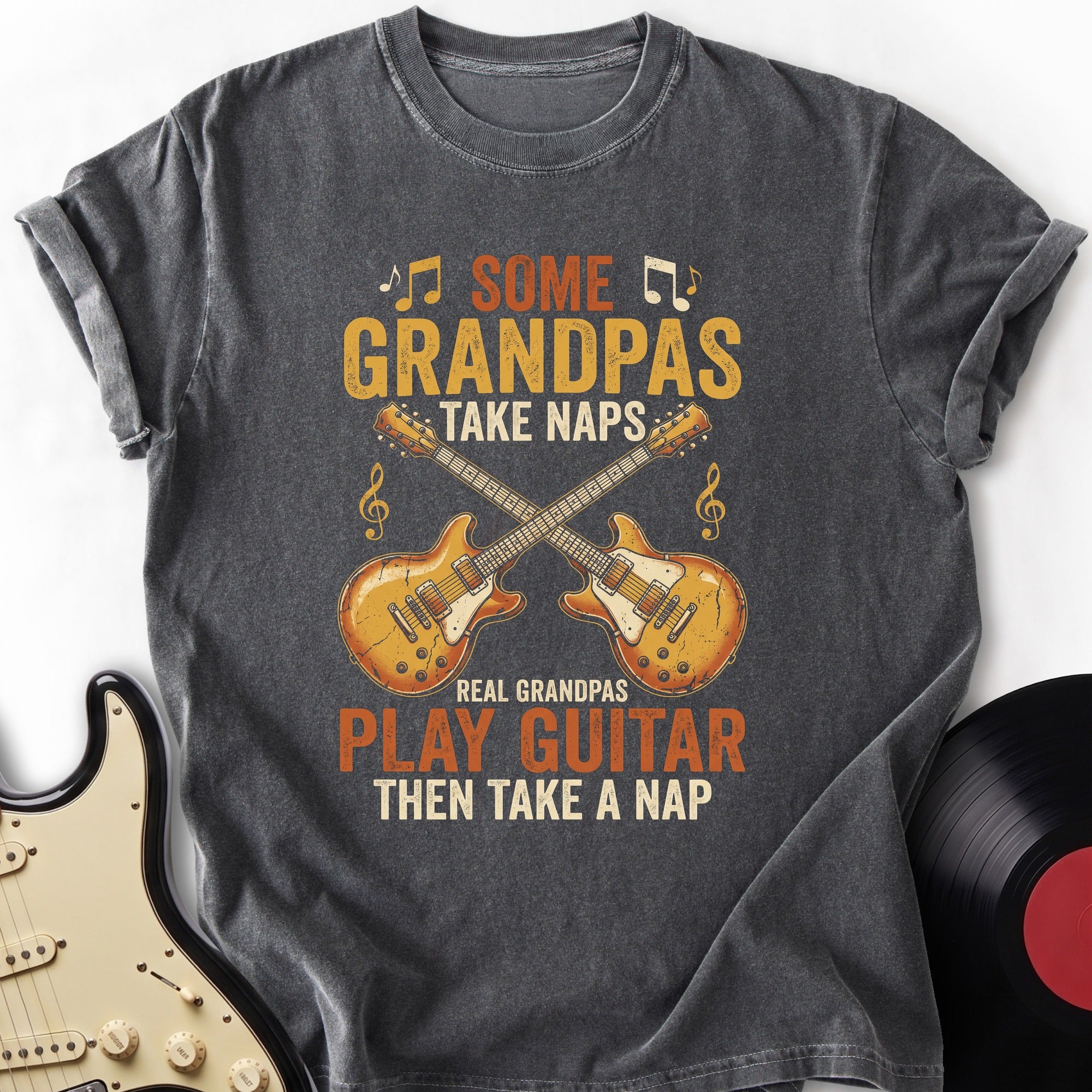 Grandpas Play Guitar T-shirt