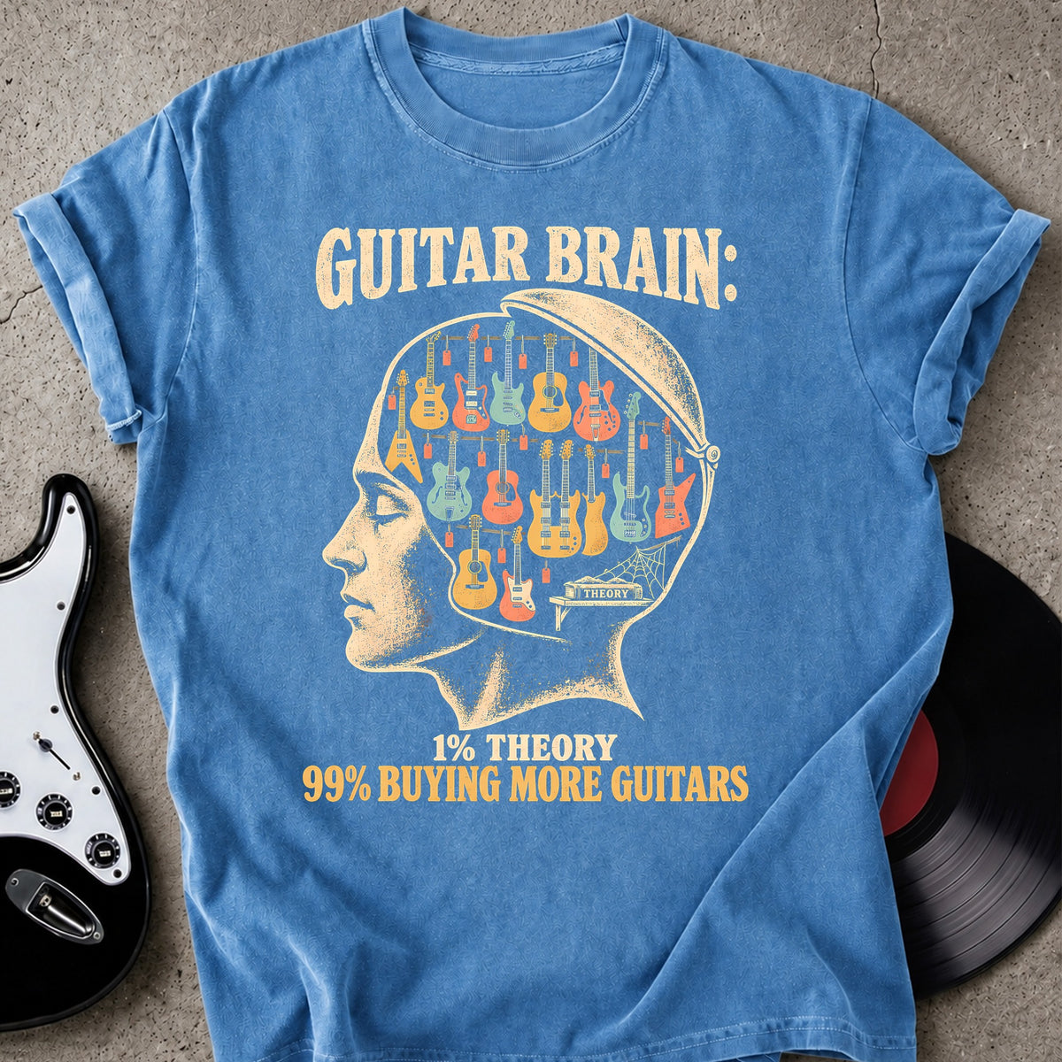 Guitar Brain T-shirt