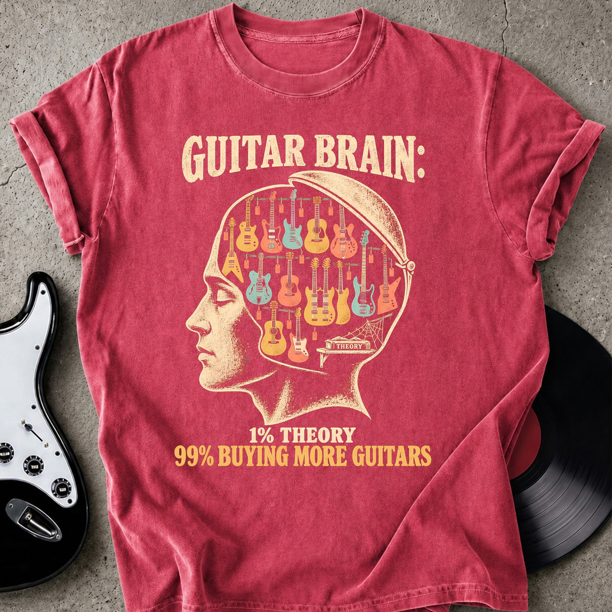 Guitar Brain T-shirt