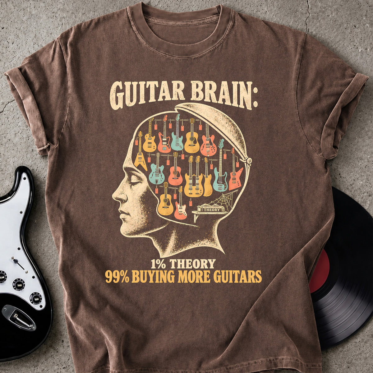 Guitar Brain T-shirt