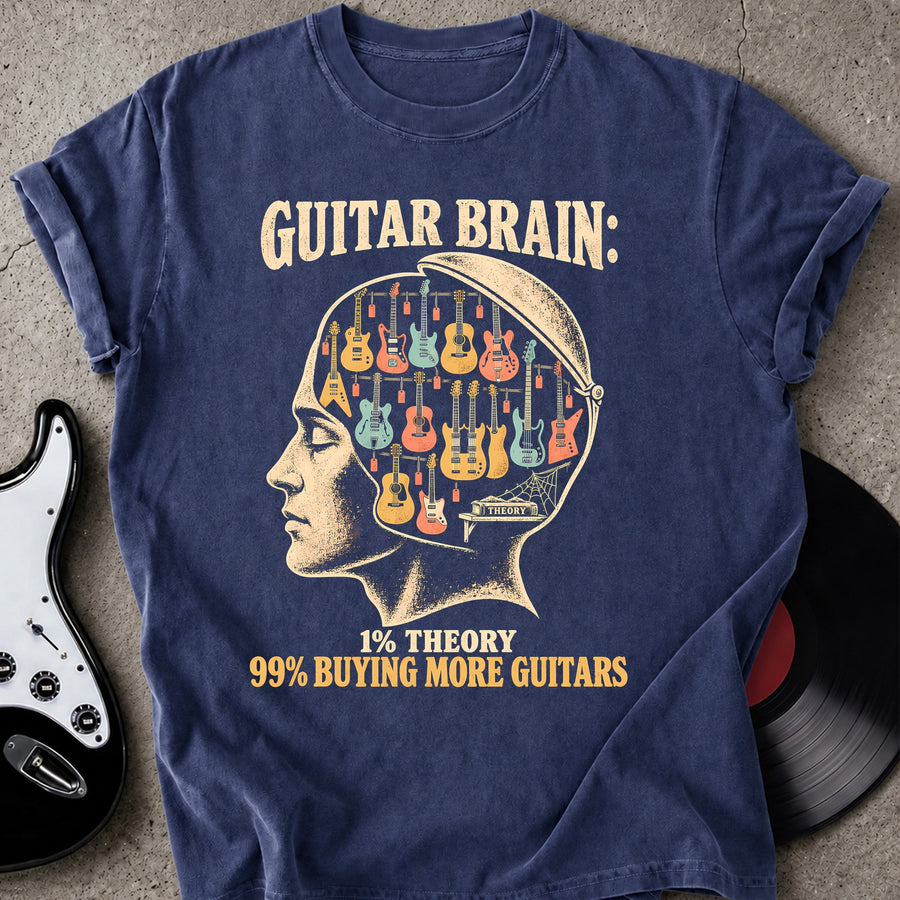 Guitar Brain T-shirt