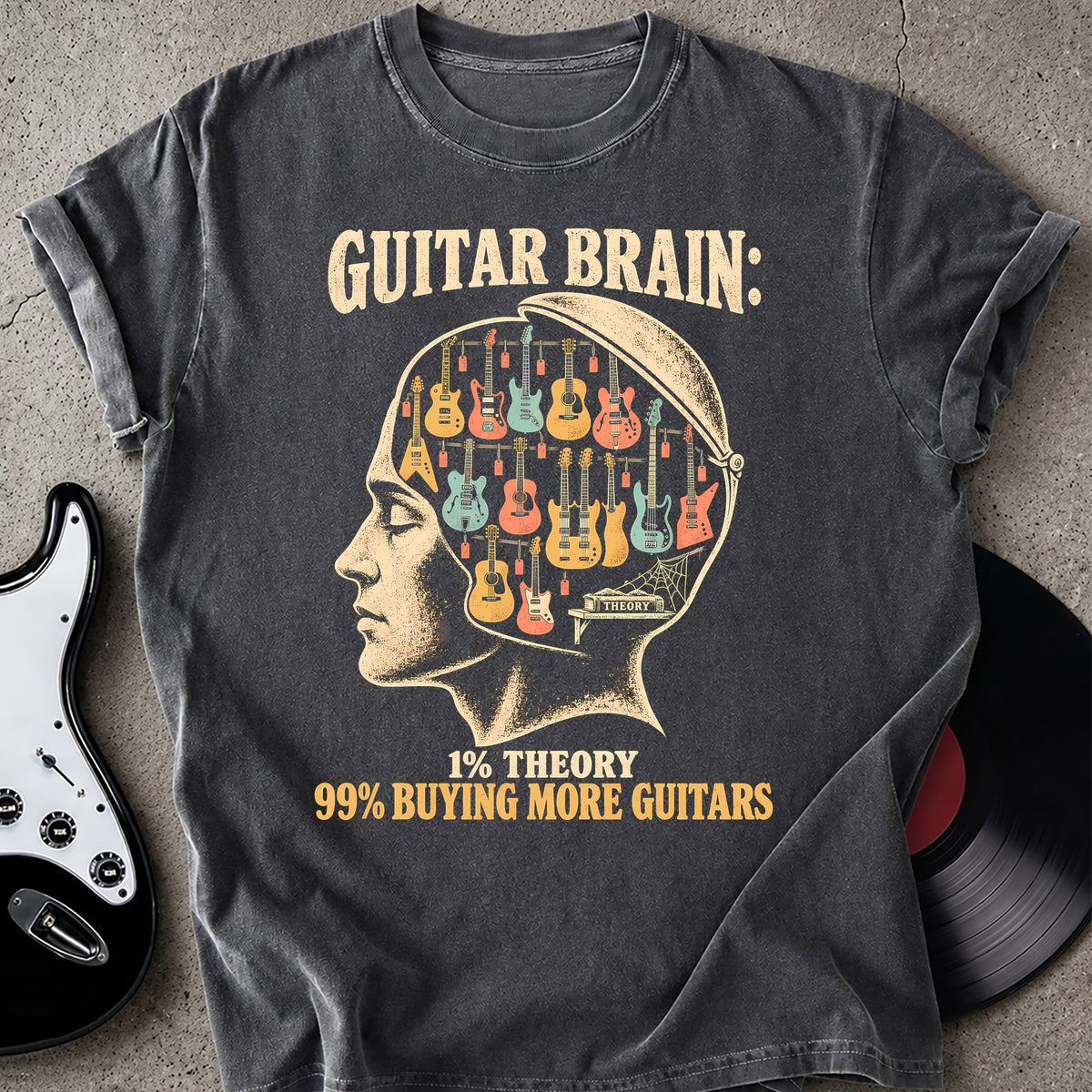Guitar Brain T-shirt